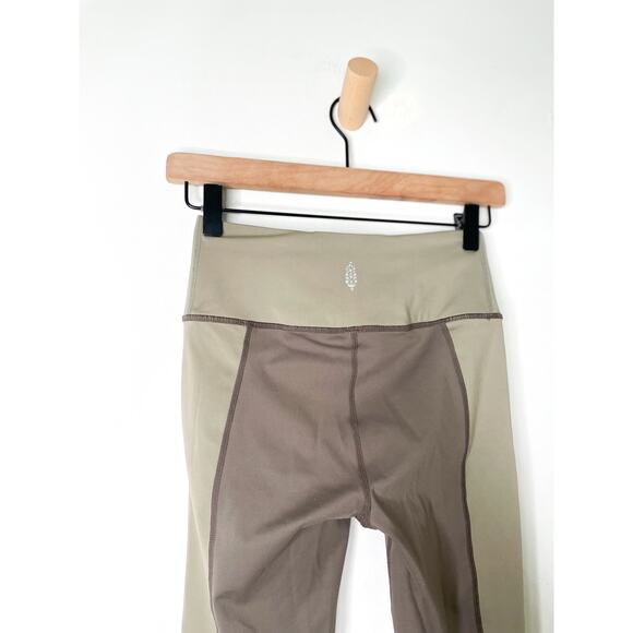 Free People Movement Strength & Lengthen Leggings Olive Green XS - Picture 9 of 10